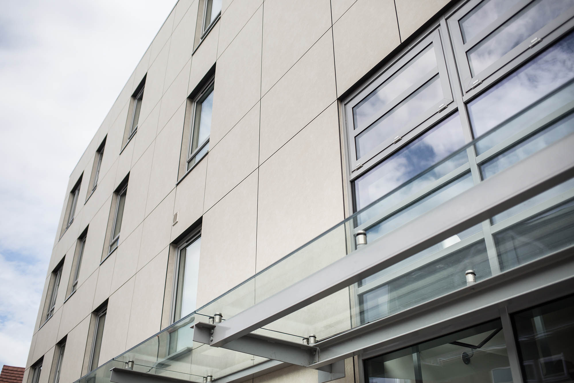 Edge Apartments, Birmingham: New-build student accommodation.