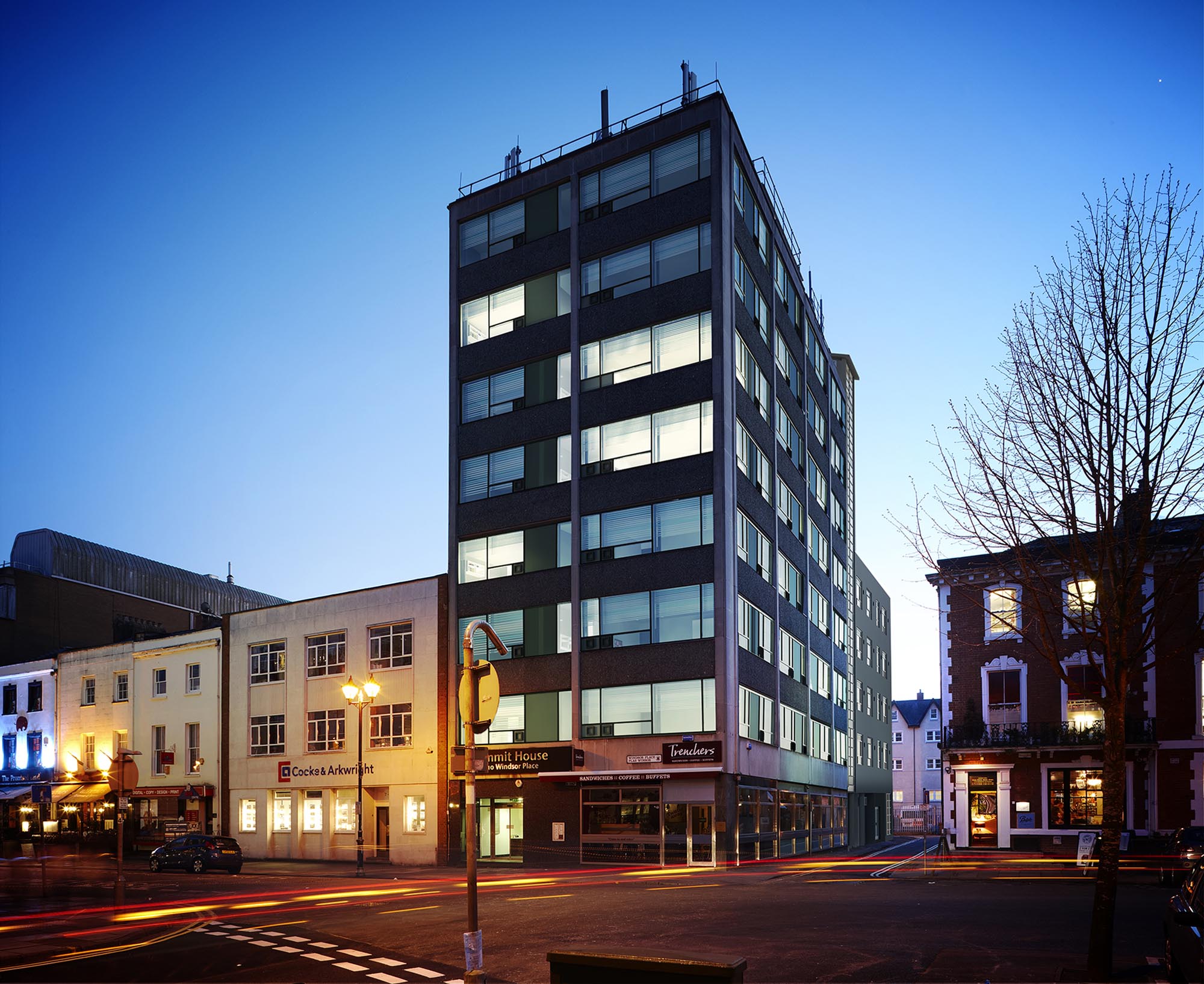 Cardiff Summit house: Conversion into student accommodation